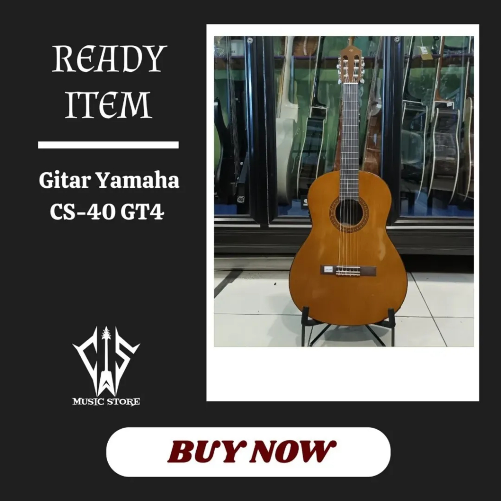 Gitar Merk Yamaha Seri CS 40 EQ CHERUB GT 4