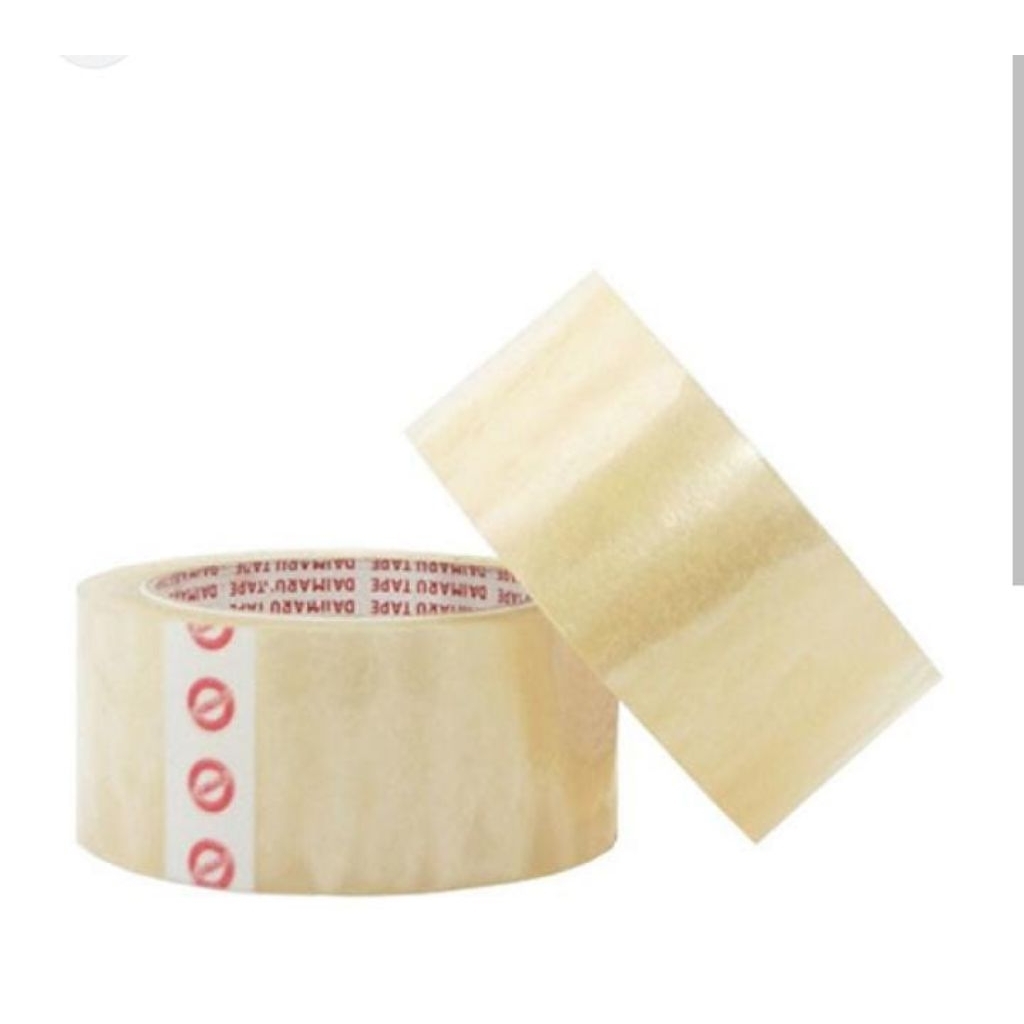 Lakban Bening Transparan Besar Daimaru