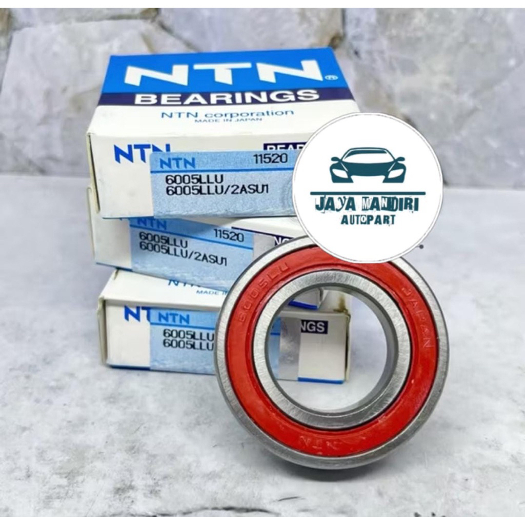 BEARING 6005 LLU NTN TUTUP KARET 6005LLU NTN