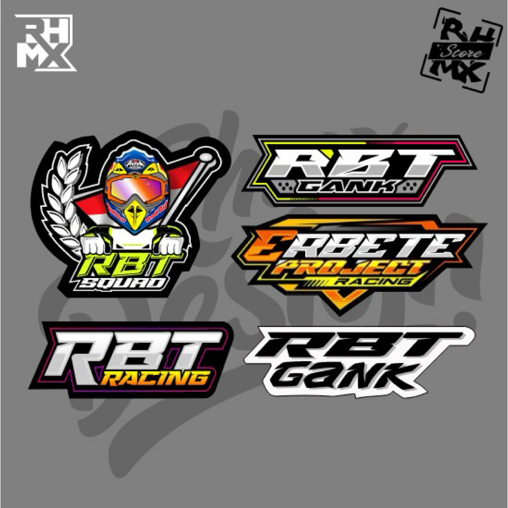 stiker RBT sticker erbete RBT stiker trail rbt bebek RBT stiker rbt stiker rbt racing RBT gank stike