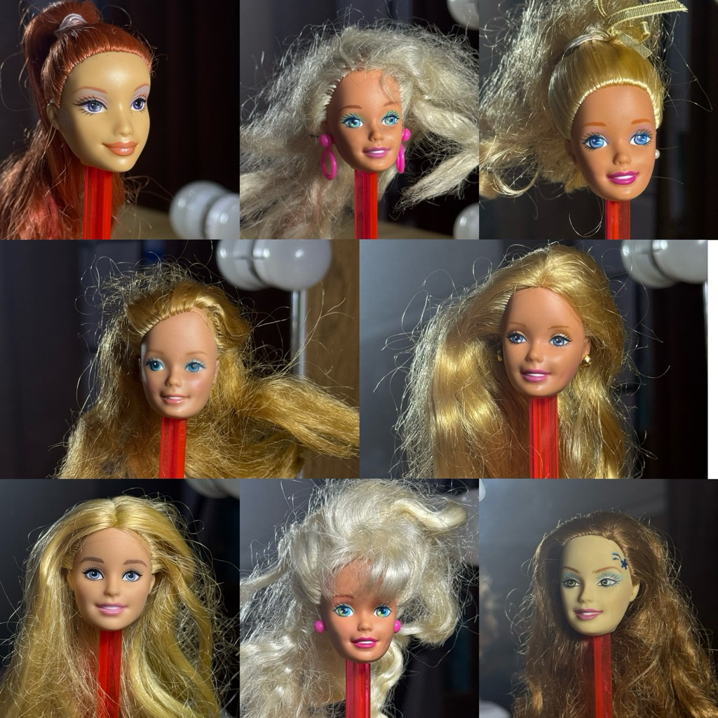 Kepala Barbie Preloved Vintage
