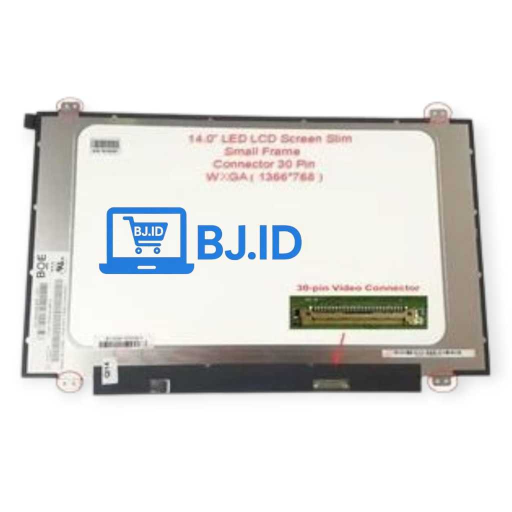LED LCD Layar Laptop Asus A407MA A405U 14.0 Slim 30 Pin Small Frame NT140WHM-N44 A411U A411 X405