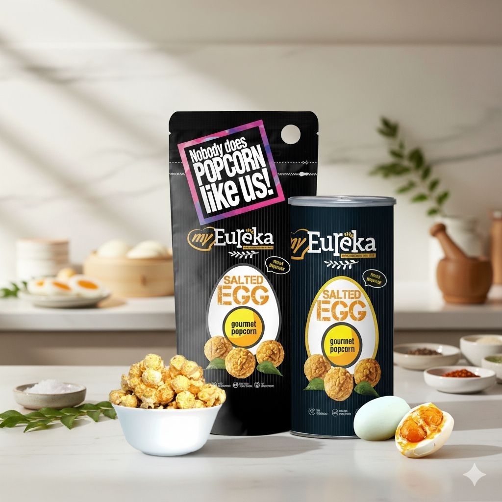 Eureka Popcorn Salted Egg Flavour