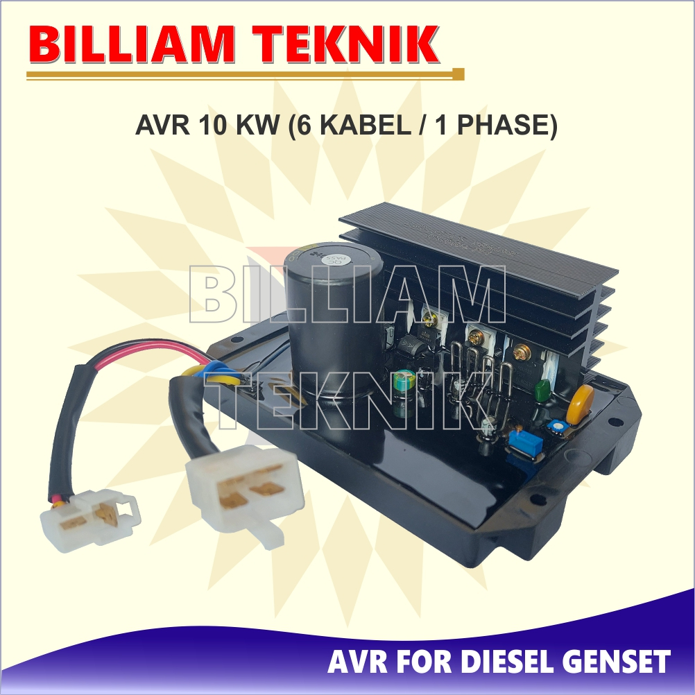 AVR UNTUK DIESEL GENSET 10KW ( 6 KABEL / 1 PHASE )