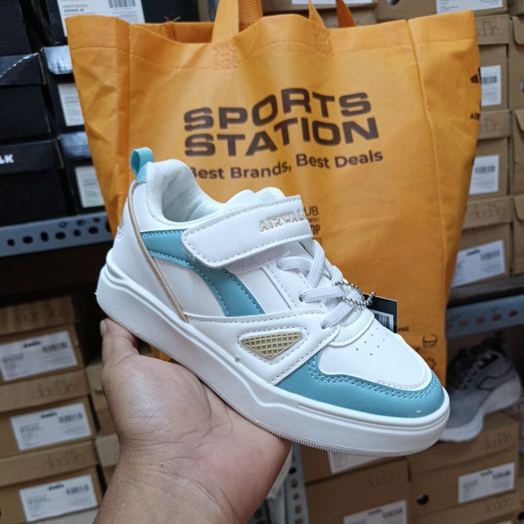 Sepatu Anak Airwalk Darrin White Blue Original sport station