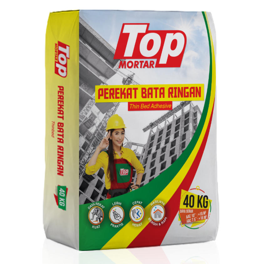 THINBED TOP MORTAR - SEMEN PEREKAT BATA RINGAN