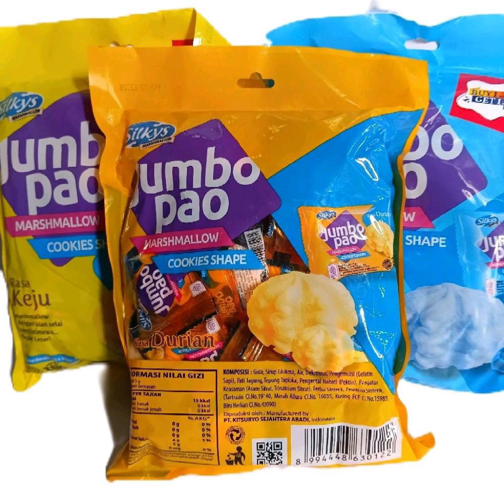 Silky Jumbo Pao Marshmallow Aneka Rasa