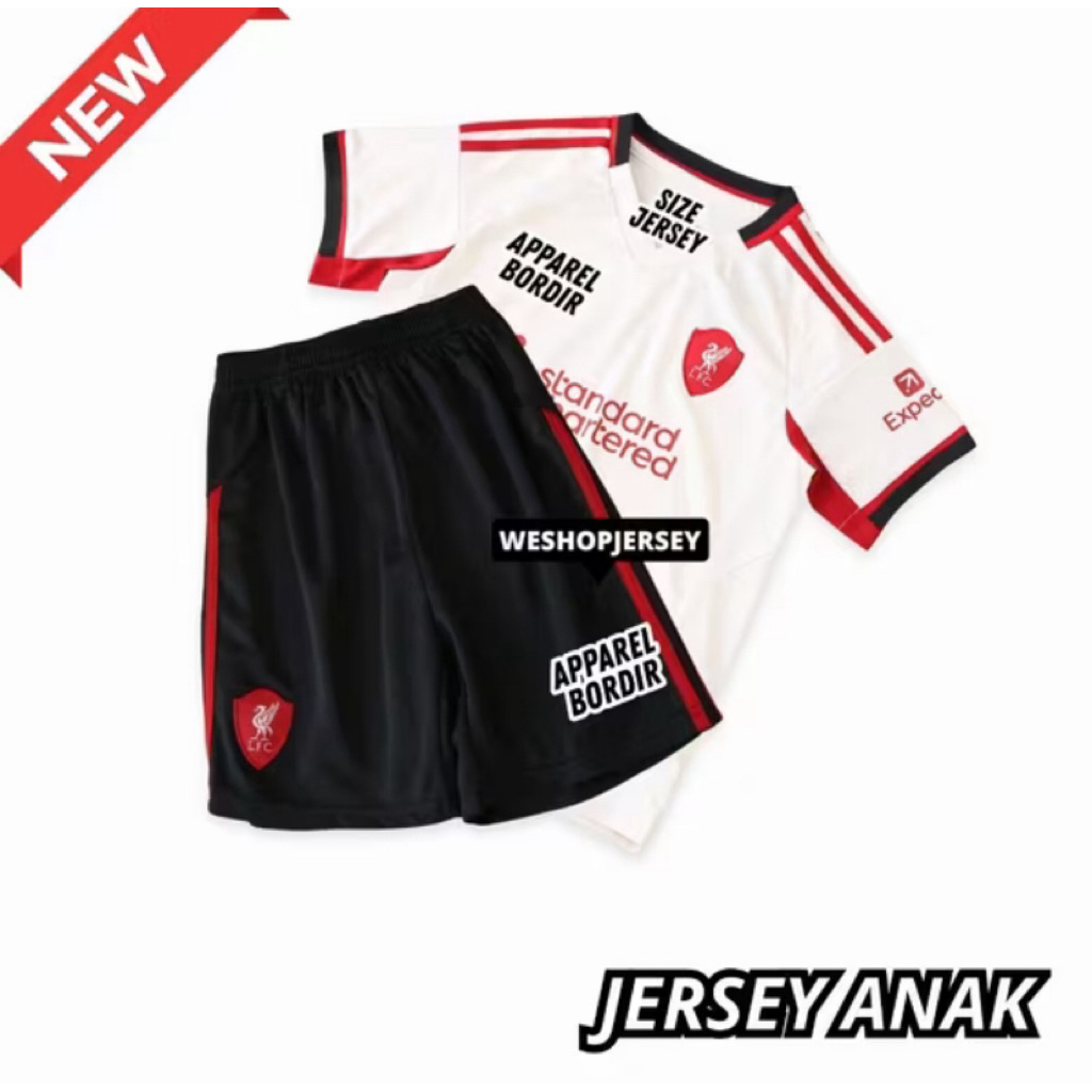 Stelan Setelan Jersey Kaos Baju Sepak Bola Liverpool Liverpol Liverpul Home Away 3rd Third Training 