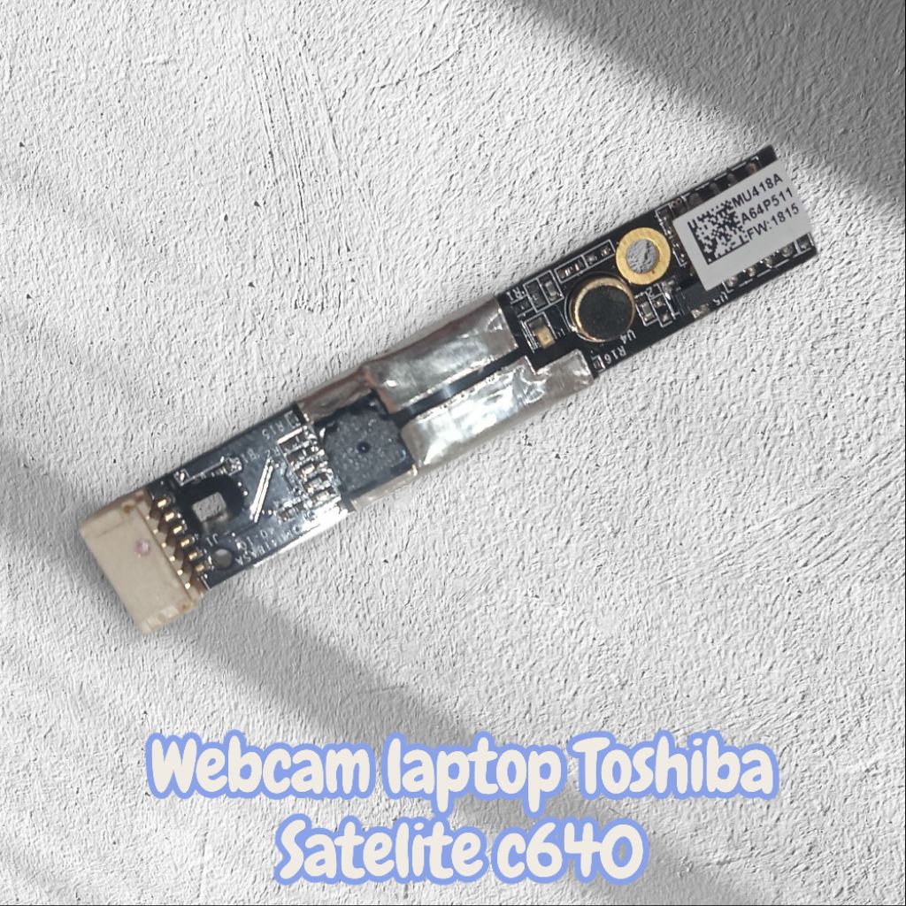 webcam laptop Toshiba Satelite c640