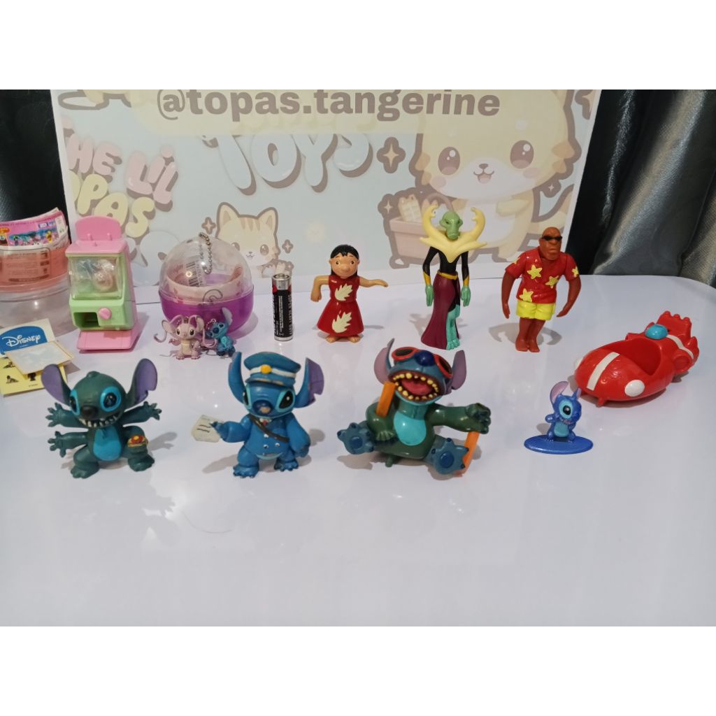 McD Happy Meal Lilo and Stitch Disney Yujin