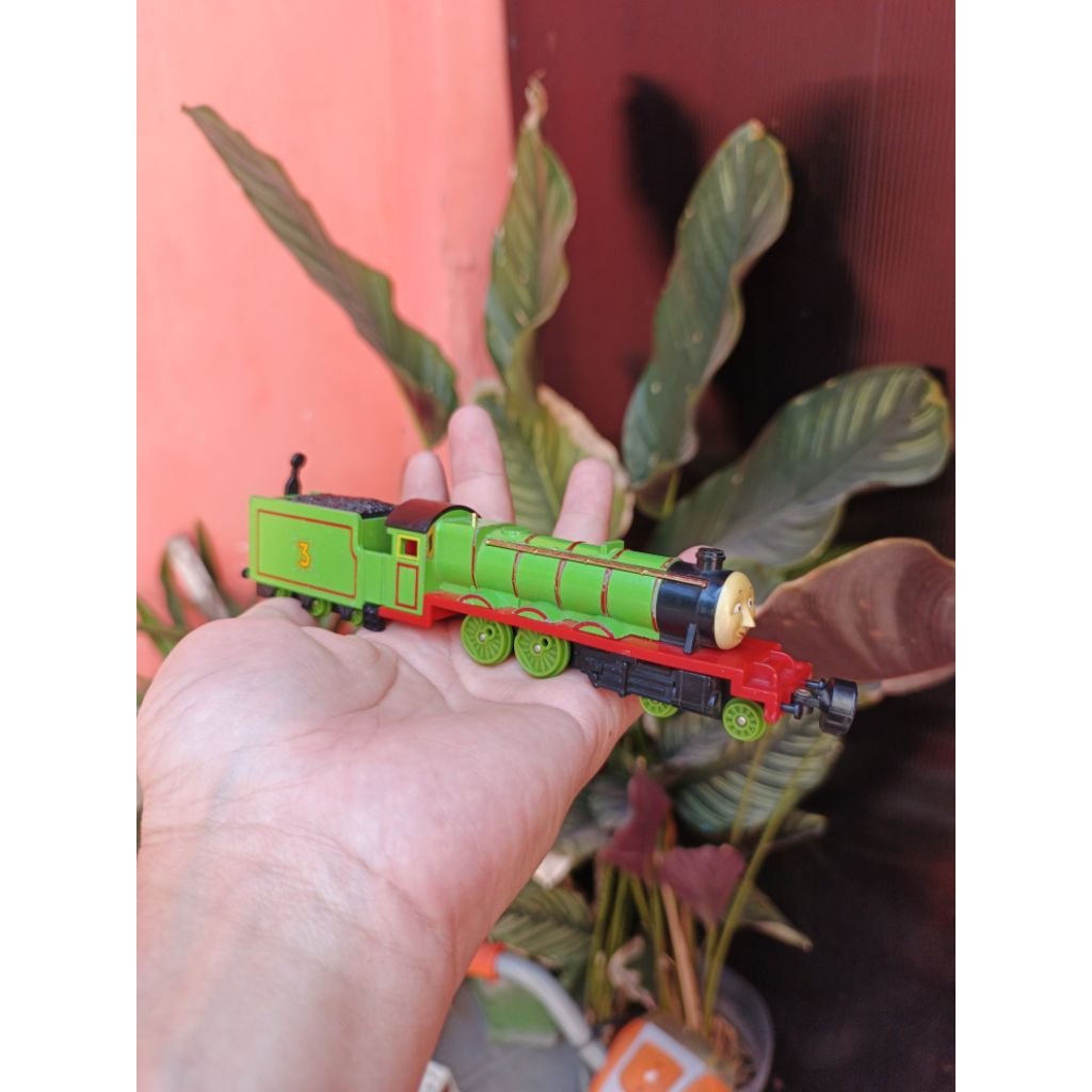 Diecast Rare BANDAI Henry #3 Thomas & Friends Engine Collection Series 1992 Made In Japan Loose Vint