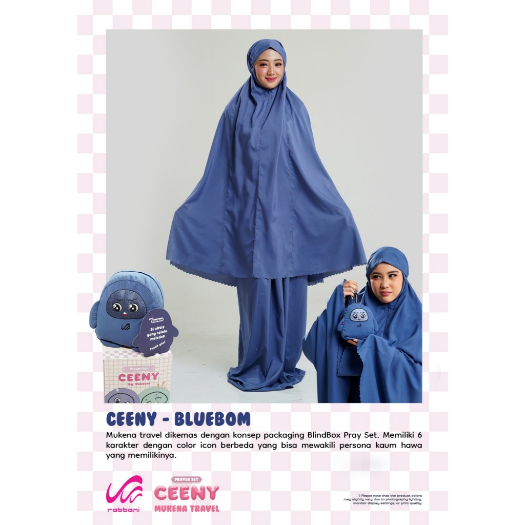 Rabbani - Mukena Dewasa Ceeny Rabbani Mukena Travel