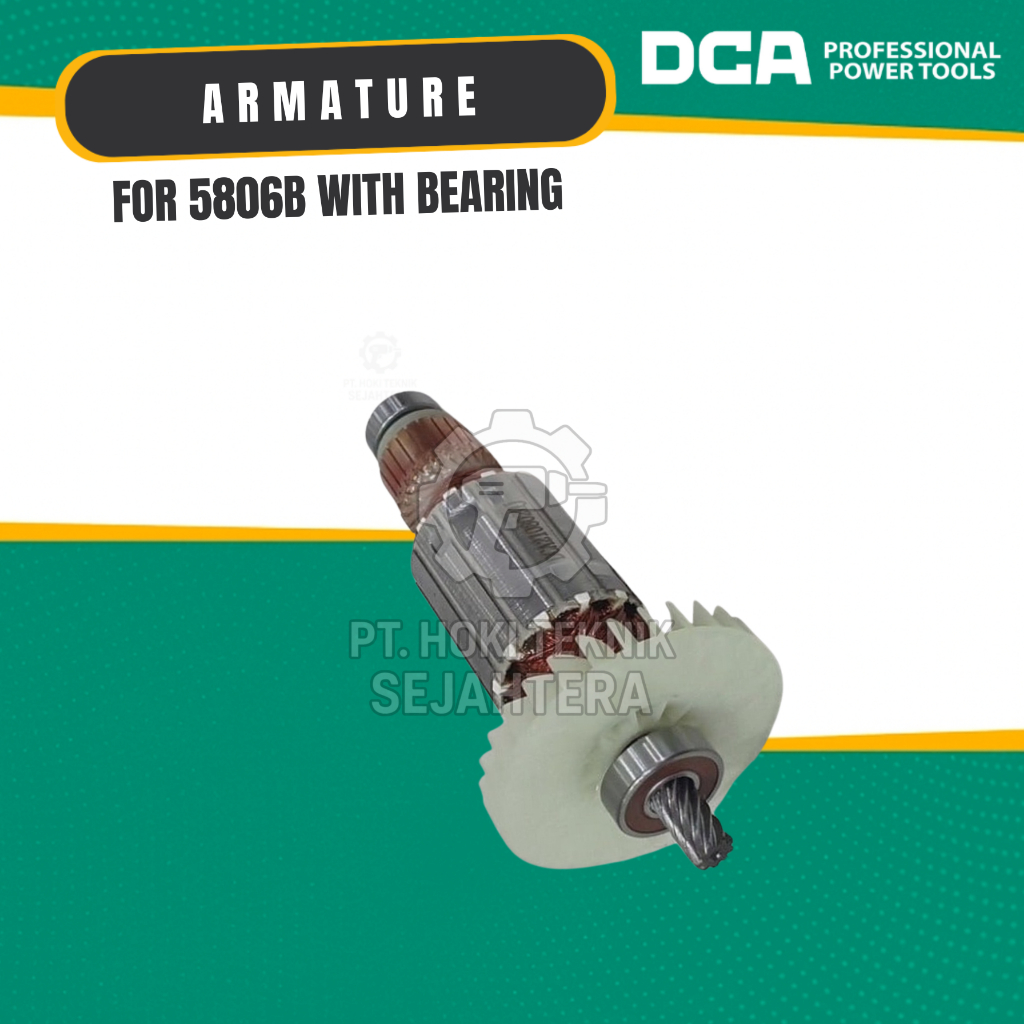 DCA ARMATURE COMPATIBLE FOR 5806B WITH BEARING