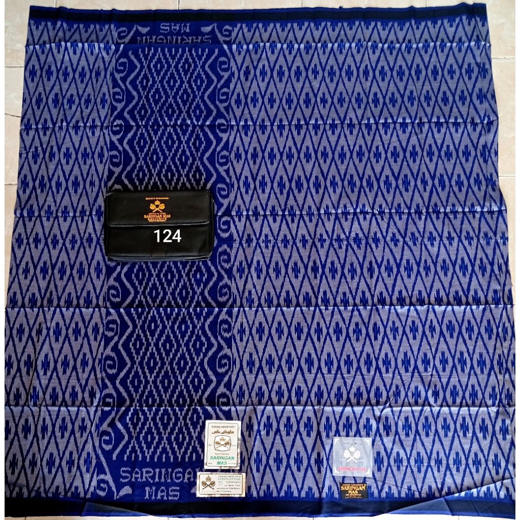 SARUNG SARINGAN MAS, LAMIYA KWG ORI 100% MESRES JAHIT TENGAH