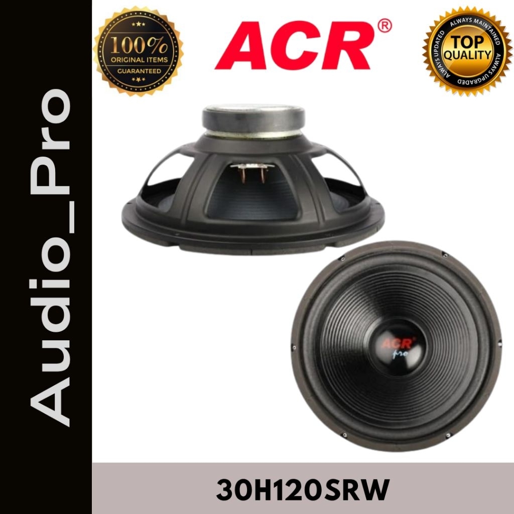 Speaker ACR 12inch woofer  12" 30H120SRW38B MK1 ACR PRO 12 SRW 12SRW ORI WOFER