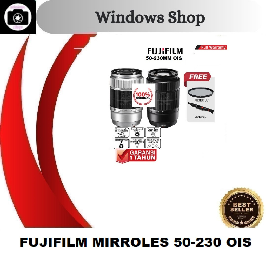 LENSA FUJIFILM MIRROLES 50-230 OIS