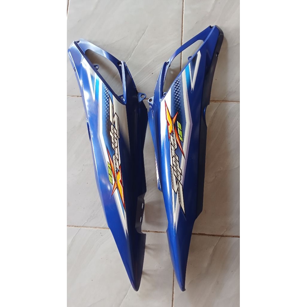 cover body supra x 125 lama original
