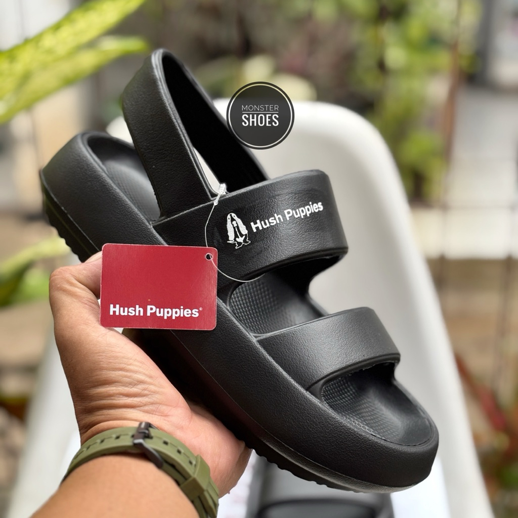 Sandal Wanita Hush  Puppies tinggi hak 6 cm sandal Korea