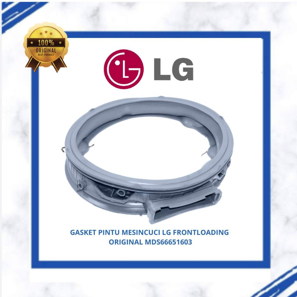 GASKET PINTU MESIN CUCI LG FRONTLOADING FV1450H1B ORIGINAL MDS66651603
