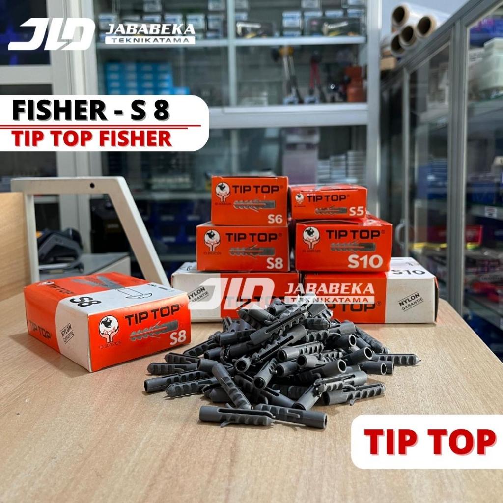 Fisher S8 | Fisher Tip Top S8 Tiptop Pengencang Sekrup / Pengait Sekrup Tembok