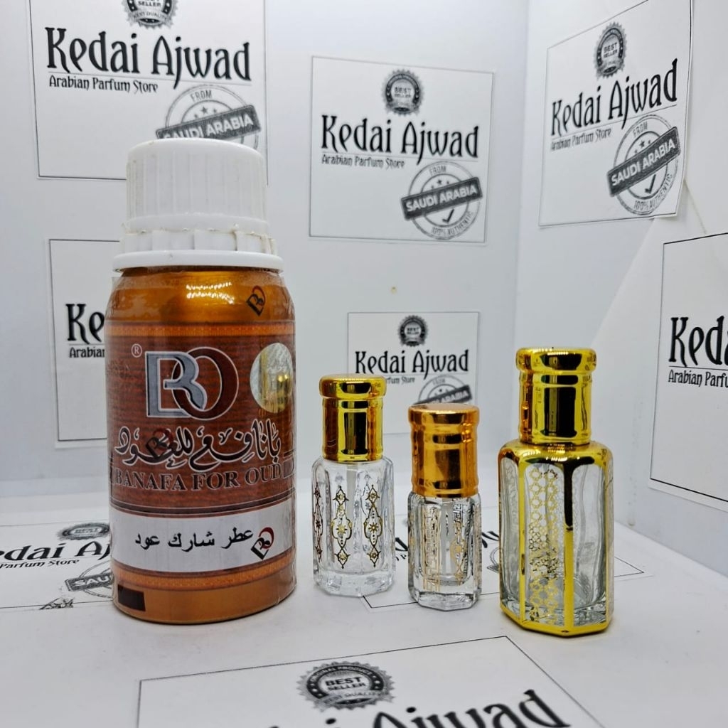 Attar Syarik Oud Banafa For Oud | Parfum Attar Syarik Oud BIBIT MURNI 100 % By Banafa For Oud | BO