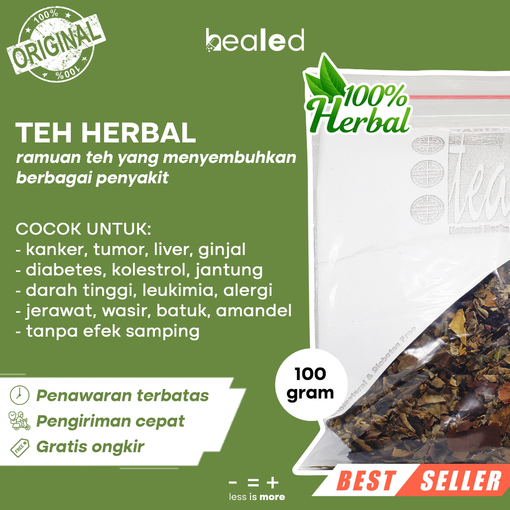 Teh Herbal Cina Nutriherbs Mariza Tradisional Alami Terbukti Ampuh Menjaga Kesehatan Jantung, Mengon