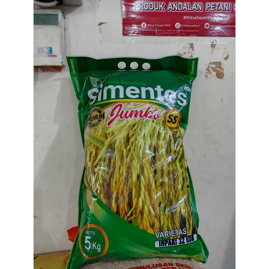 Benih Padi Inpari 32 Simentes jumbo SS