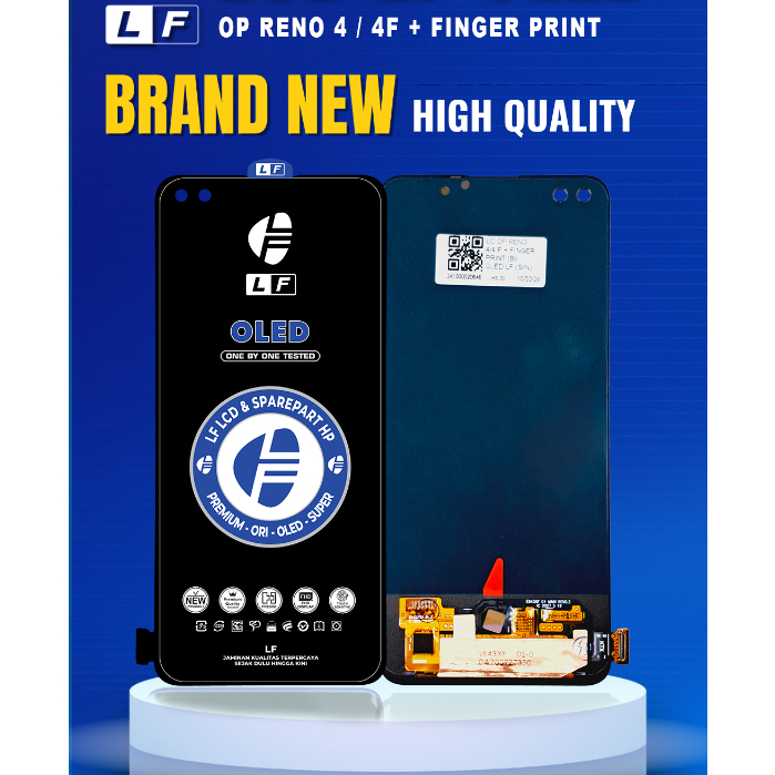LF - LCD Oppo Reno 4 / Reno 4F Fullset Touchscreen
