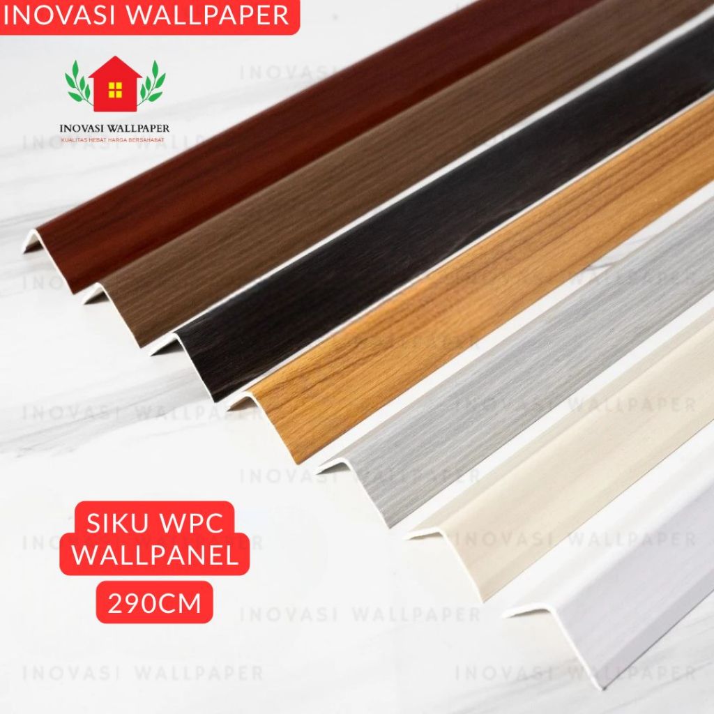 Lis Sudut Siku L Wpc Air Rayap Lis Siku Wpc Wallpanel Dinding / Lis Siku L Wpc / Siku Penutup Wpc Pr
