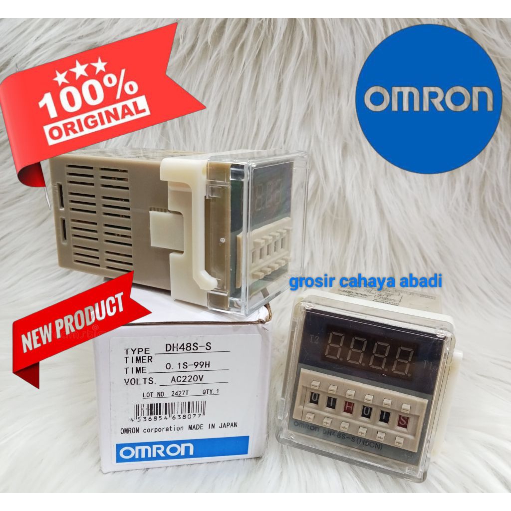 timer digital Omron dh48s-s 220vac timer Omron digital dh48s s dan dh48s 2z original Made in japan