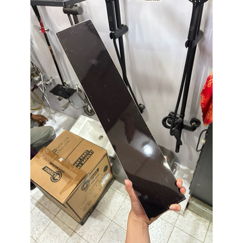 Plint Keramik 10x50 Black Polos List keramik plan