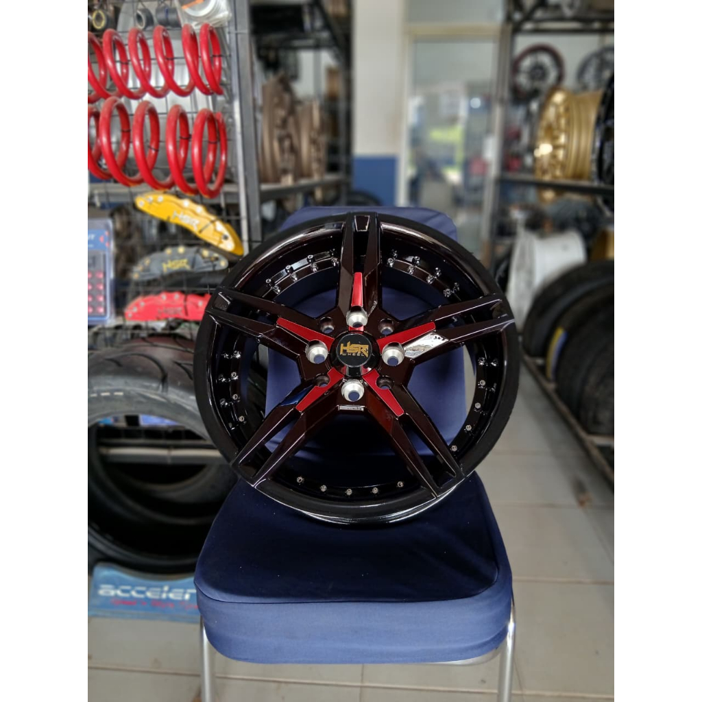 Velg Racing HSR KEUNIKAI R15 untuk Mobil Colt, Brio, Avanza / Velg Racing Avanza
