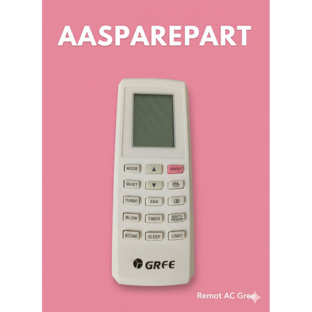 Remot AC Gree / remot control AC Gree