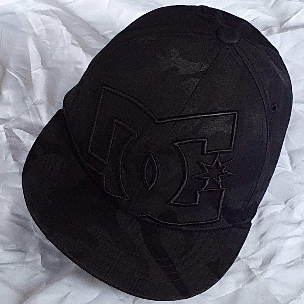 DC shoes hat cap black camo