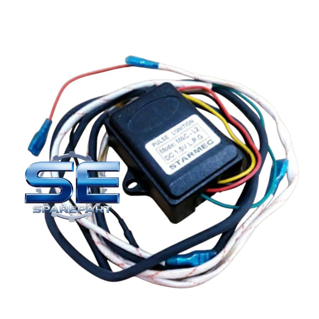 Pemantik Electric Blue Gaz dC 2OUT SPARK Kompot Gas |Pkg L2 Quality