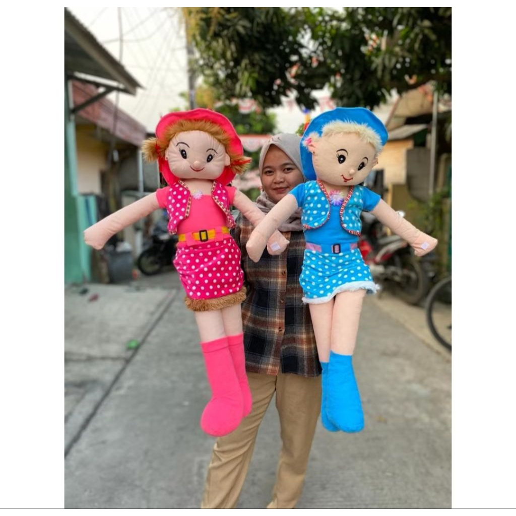 Boneka cindy cantik jumbo 70 cm