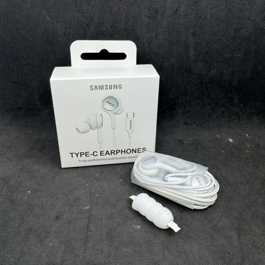 Headset Samsung AKG Type C Putih Earphones Handsfree USB C Vietnam By AKG