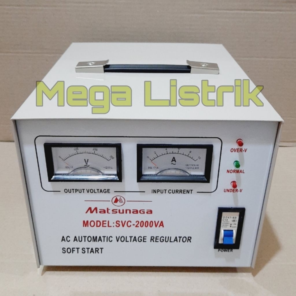 Stavolt matsunaga SVC2000 VA stabilizer matsunaga 2000watt