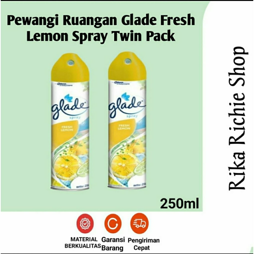Glade Pewangi Ruangan  250Ml Spray Twin Pack