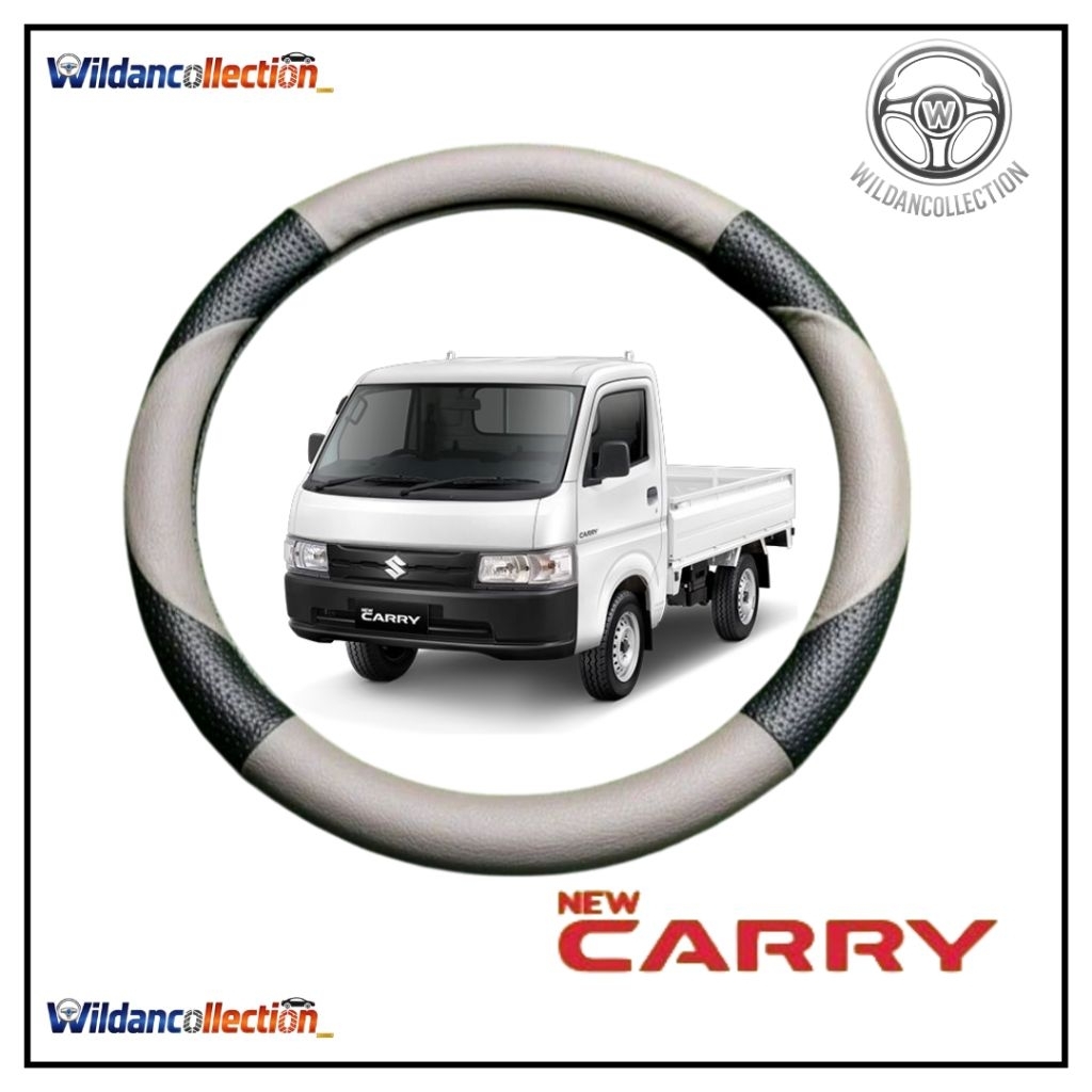 Sarung Setir Mobil Suzuki New Carry / Pelindung Setir New Carry / Cover Setit Kulit Sintetis Suzuki 