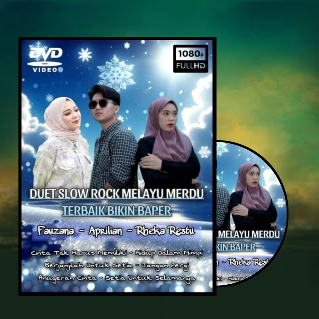 KASET DVD MUSIK DUET SLOW ROCK MELAYU TERBARU - DVD MOBIL LAGU SLOW ROCK MELAYU TERLARIS