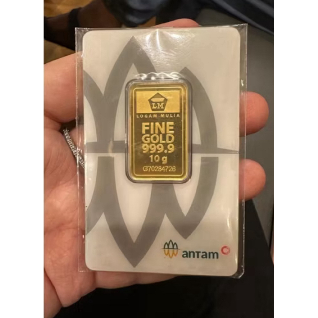 ANTAM 10 GRAM 100% ORIGINAL