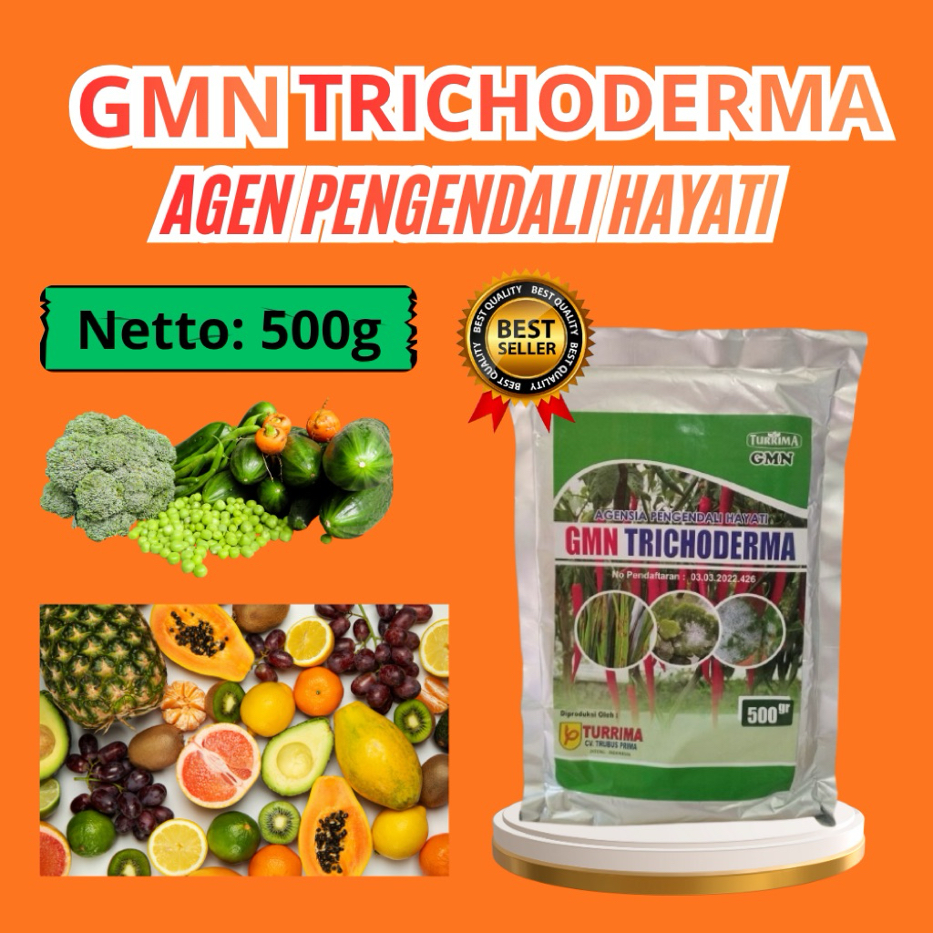 SOLUSI AJAIB  Trichoderma Anfush, Trichoderma Asperellum, Trichoderma Alami Isi 500gram