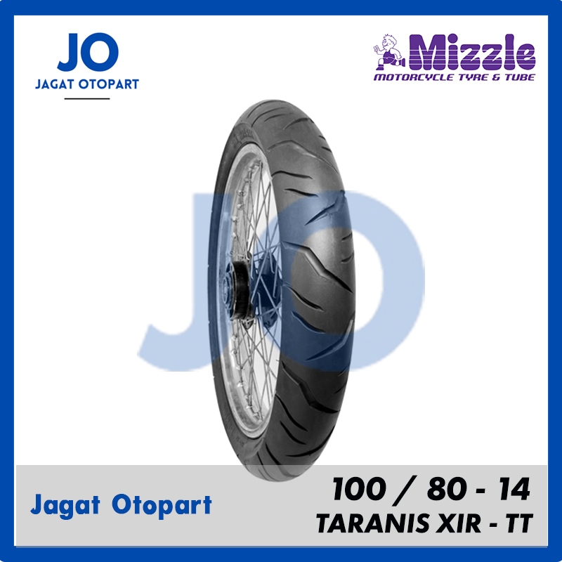 Ban Mizzle Taranis XIR 100/80 Ring 14 Tubetype