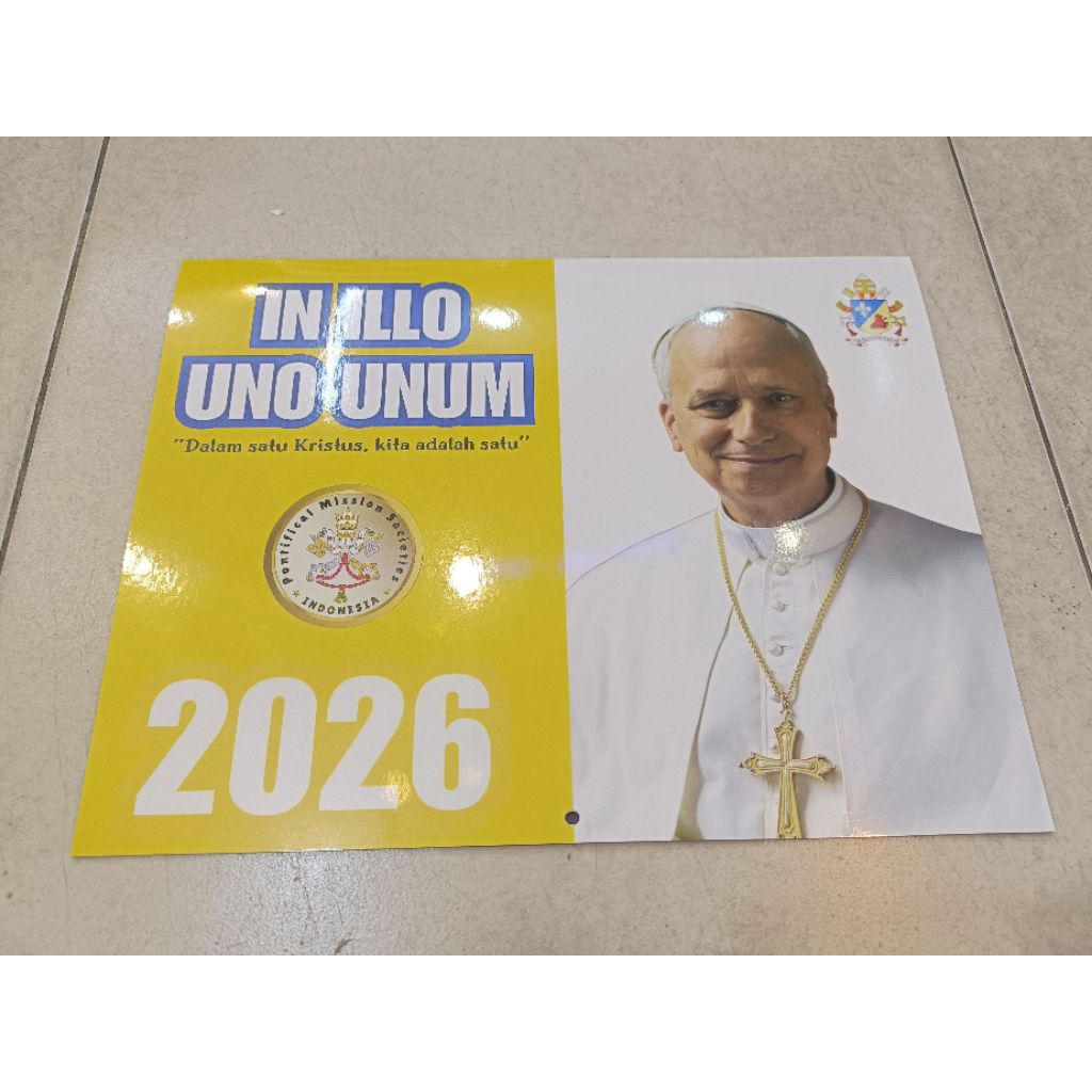 Kalender Liturgi 2026 KKI - Kelender Rohani - Kalender 2026 - Kalender Liturgi - Kalender Karya Kepa