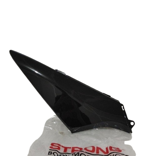 Cover Sambungan Body Side Kanan Honda Supra x 125 Batman Hitam STRONG