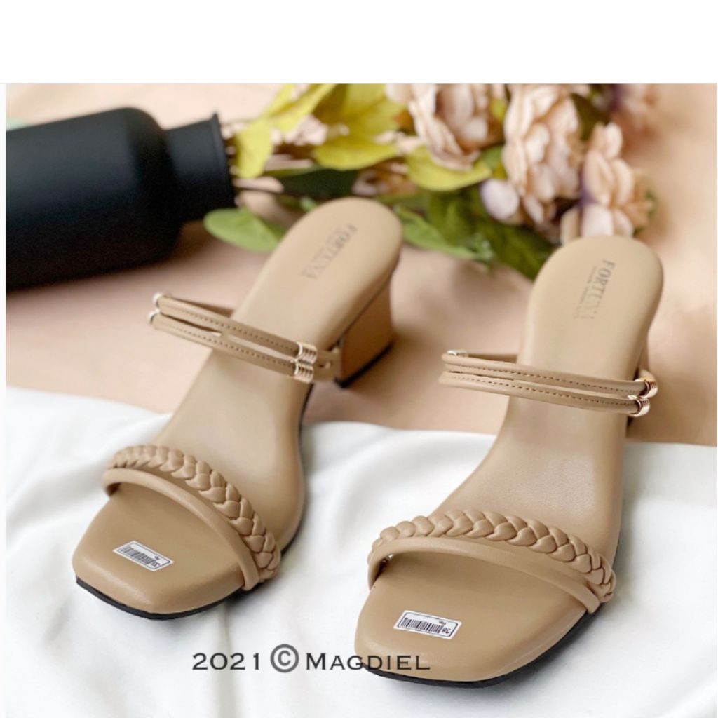 sandal heels wanita magdiel