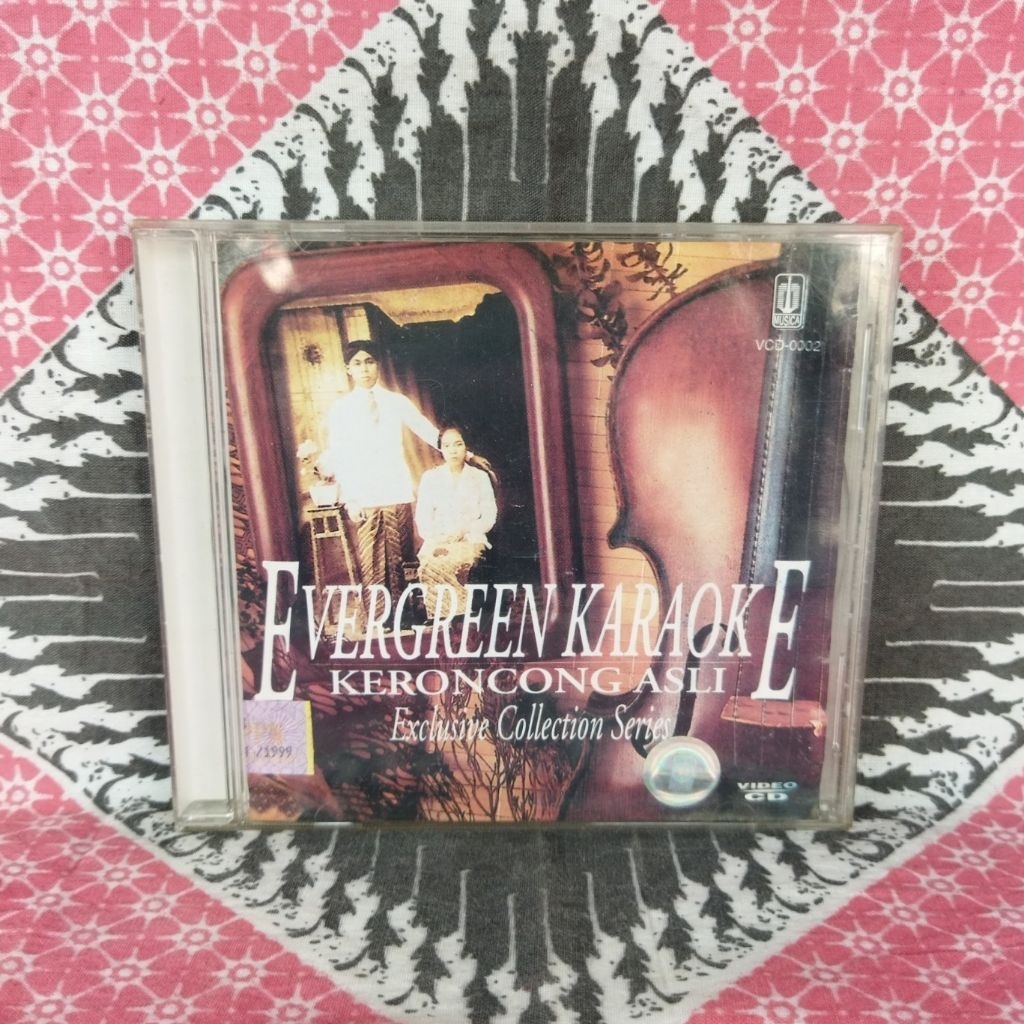 VCD Evergreen karaoke keroncong asli - Bekas