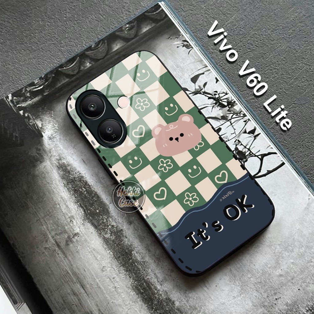 Case Vivo V60 Lite - Softcase Glass Vivo V60 Lite - Casing Hp Vivo V60 Lite 5G - Silicon For Vivo V6