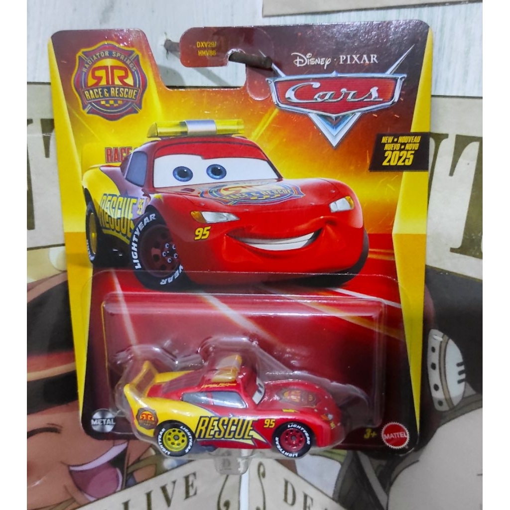 CARS diecast mcqueen rescue